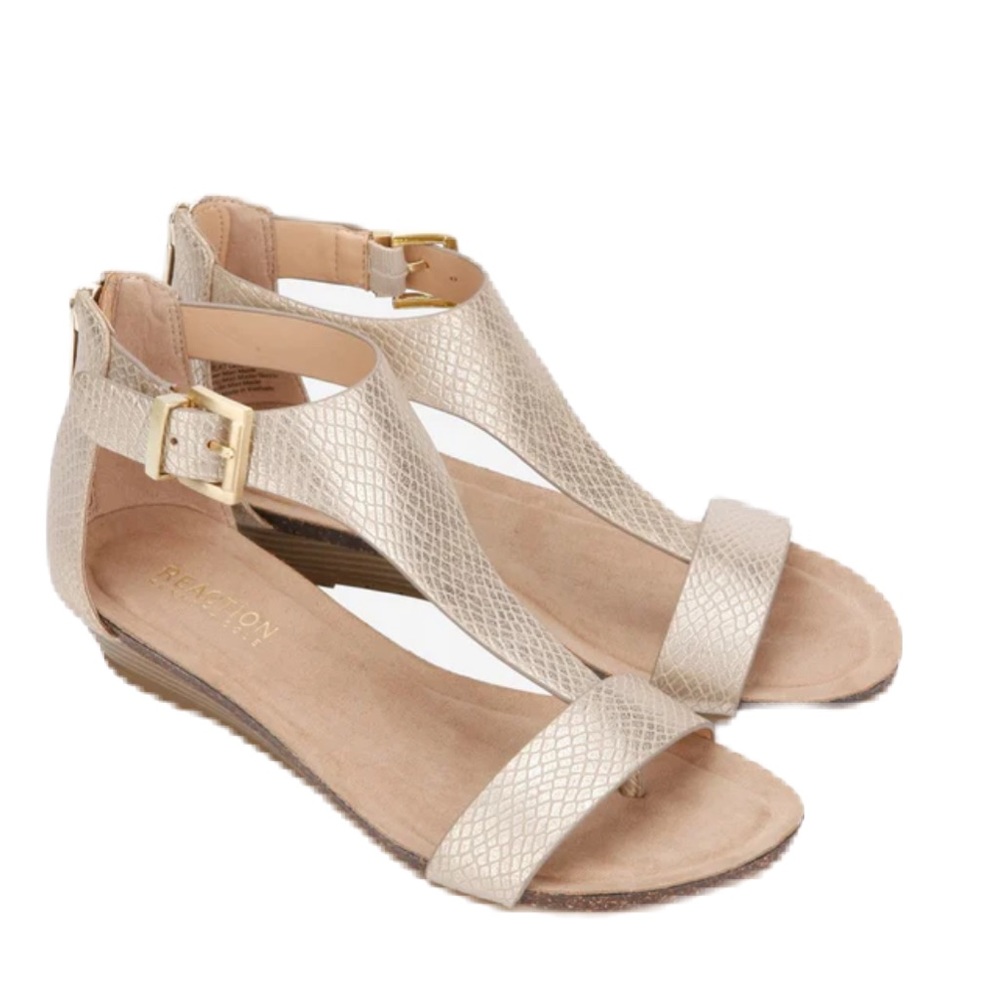 Kenneth Cole Women's Gal T-Strap Wedge Sandal